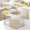 Transparent Sloped Rice Container