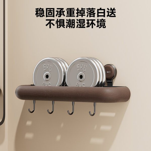 Wood-Plastic Composite Series - 2468 Wall-Mounted Storage Shelf