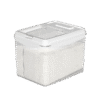Transparent Sloped Rice Container